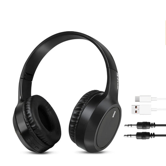 Casque Audio Bluetooth Sans Fil Rechargeable avec Micro