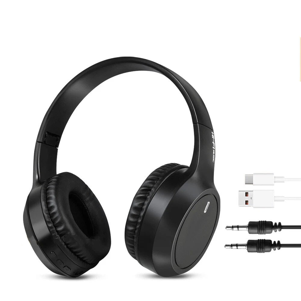 Wireless Headphones Bluetooth Earphones Headset Rechargeable With Mic AU Stock