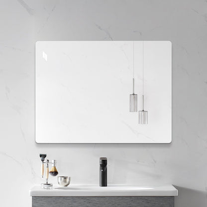 Miroir de Salle de Bain Sans Cadre 91x76cm - Moderne