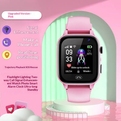 Montre Connectée Enfant Étanche avec Emplacement Carte SIM