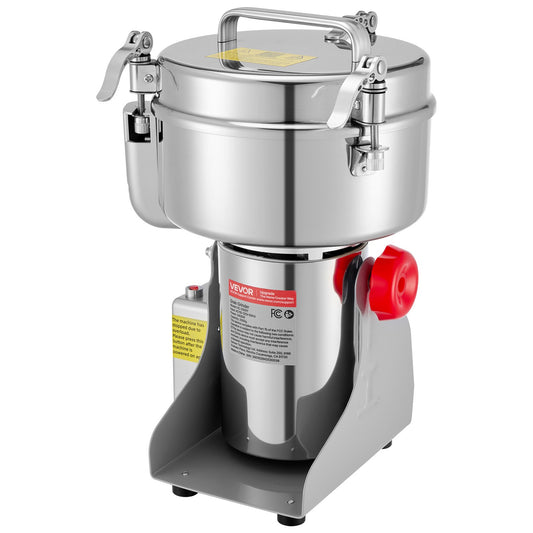 Moulin à céréales électrique 2000g, 3400W 32000 tr/min, inox, type oscillant 270