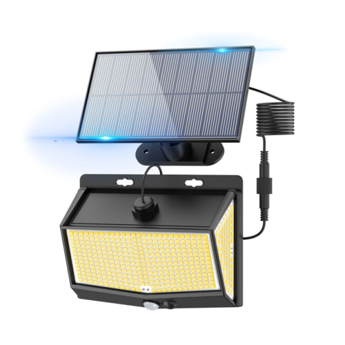 Solar Security Light Outdoor 468 LED PIR Motion Sensor Flood Garden Lamp