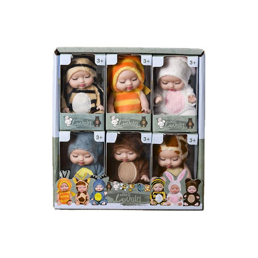 Set Of 6 Princess Dolls In A Gift Box The Perfect Birthday, Holiday, Christmas, Or Halloween Gift For Girls