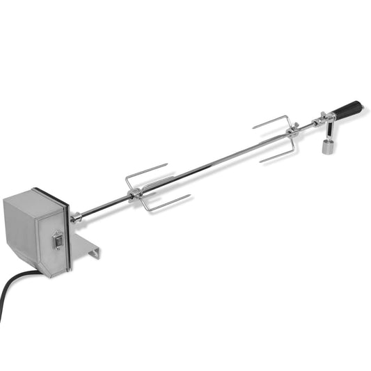BBQ Rotisserie Spit with Professional Motor 900 mm