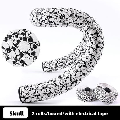 Npy EVA PU Road Bike Handlebar Tape, Anti - Slip & Shock - Absorbing, Sakura Design, with End Plugs