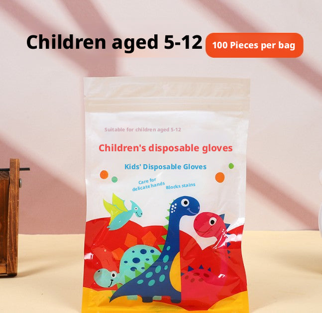 Children's disposable gloves - suitable for children - flip bag - 200 pieces