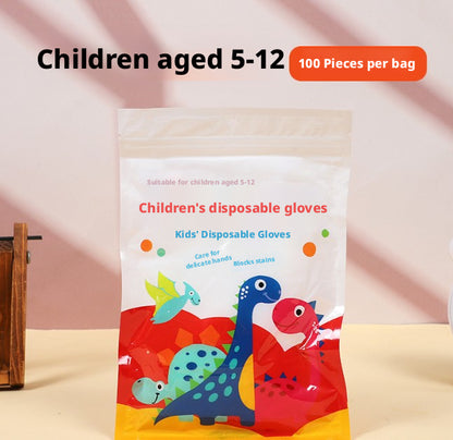 Children's disposable gloves - suitable for children - flip bag - 200 pieces