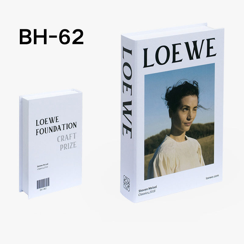 Simulation Book Decoration Soft Book Box