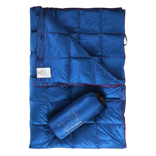 Couverture de camping en duvet, légère et compactable pour randonnée