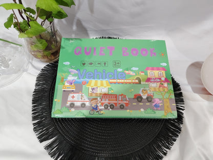 Children's Enlightenment Stickers Quiet Book Kindergarten Busy Book Handmade Material Paste Book Educational Toys