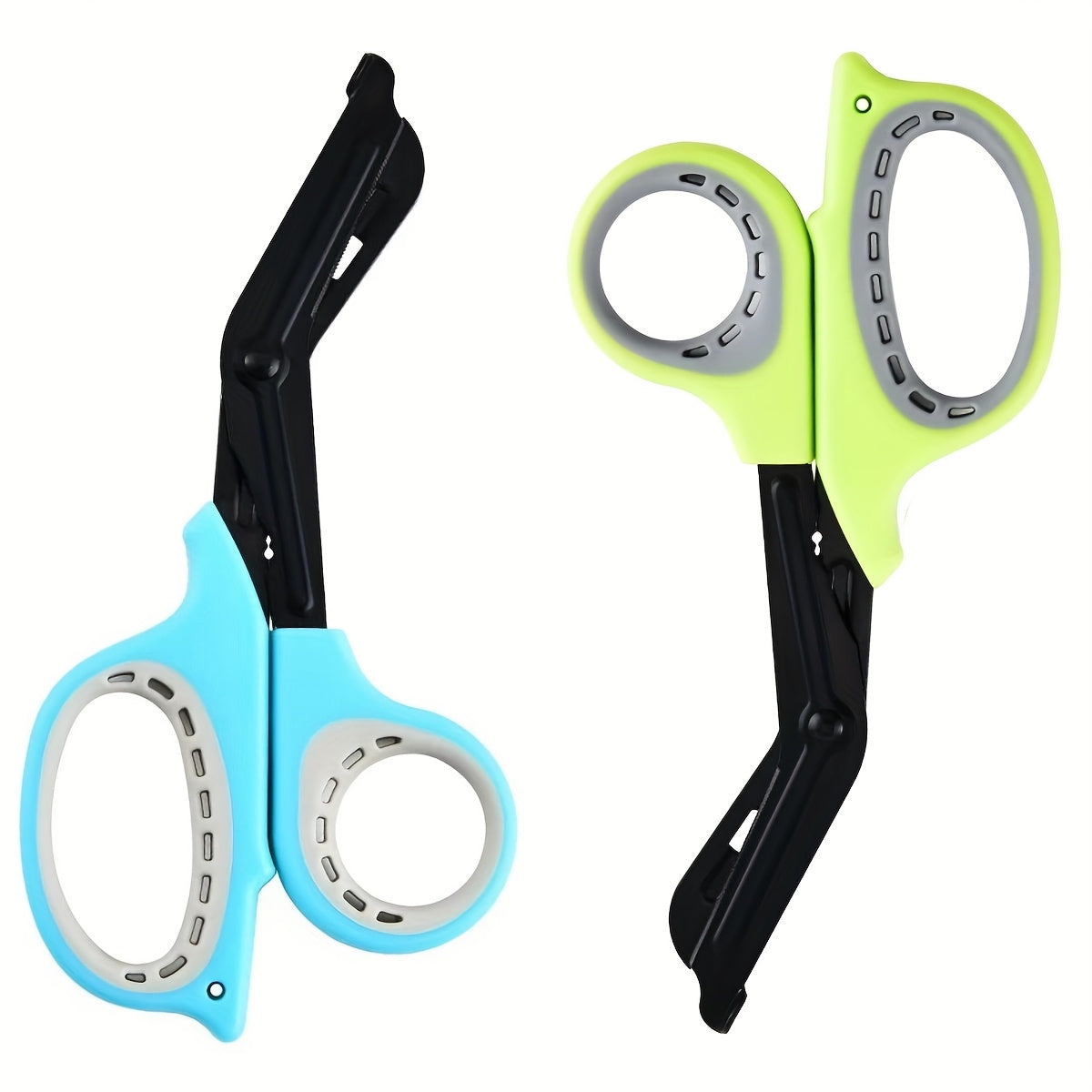 2pcs Heavy Duty Medical Scissors, Portable, Compact, Durable - 8" Stainless Steel Trauma Shear with Ergonomic Soft-Grip Handle And Non-Stick Blades for EMT, Doctors, Nurses, Household, Family, Outdoor, DIY