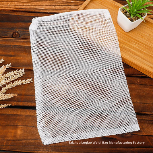 Macroporous Aquarium Filter Bag-White-40 * 30cm-Polyester-1 piece