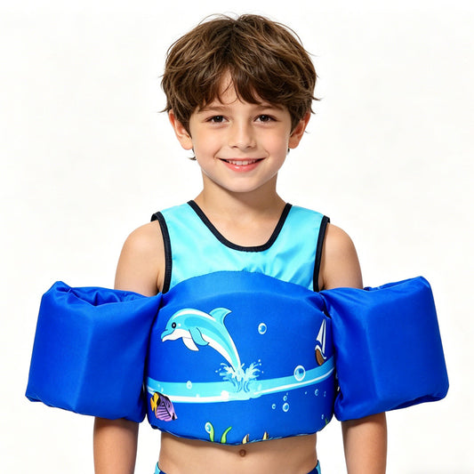 Toddler Swim Vest, Kids Life Jacket Vest, Swim Aid Floats For Swimming Pool, Learn To Swim For 25lbs To 55lbs Toddlers