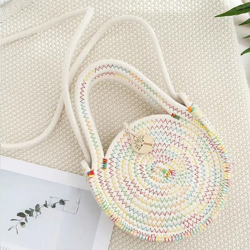 Sac à Bandoulière Compact Coloré 30x18cm