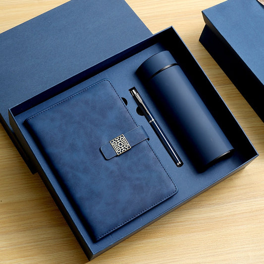 Thermos Mug Notebook And Gift Box Set