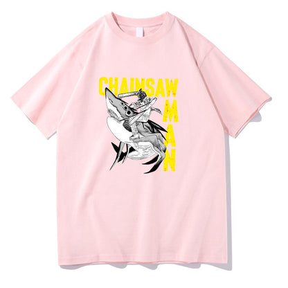 Chainsaw Man Printed Short Sleeve