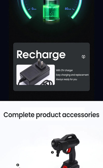 600W 30BAR Cordless High Pressure Cleaner Washer Garden Spray Water Gun Wash Water Cleaning Machine for Makita 18V Battery