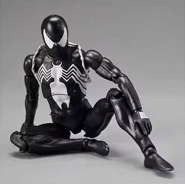 Venom Spider Man Peter Parker mobile anime figurine model