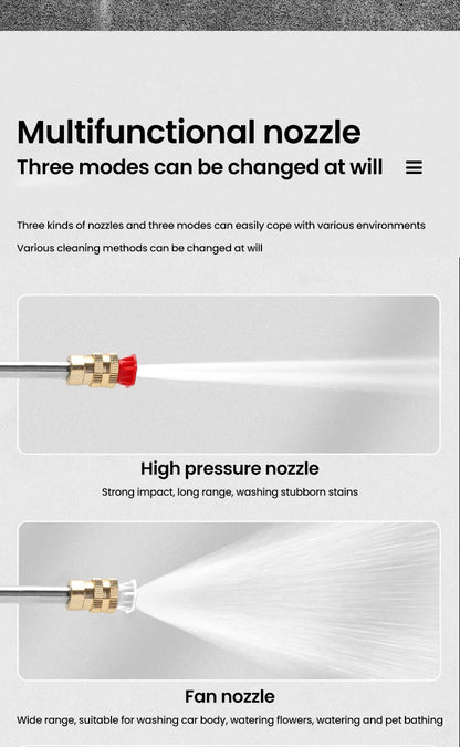 600W 30BAR Cordless High Pressure Cleaner Washer Garden Spray Water Gun Wash Water Cleaning Machine for Makita 18V Battery