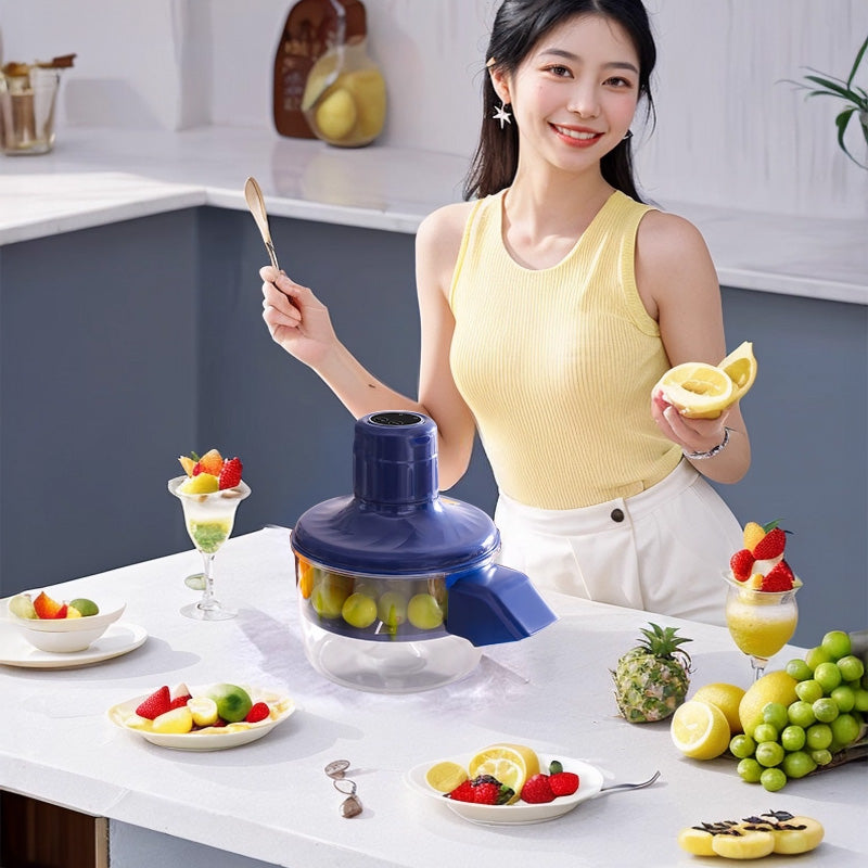 Automatic Electric Grape Peeler, Hands-Free Berry Skin Remover, Fruit Preparation Tool, Effortless Peeling