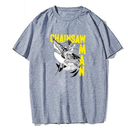 Chainsaw Man Printed Short Sleeve