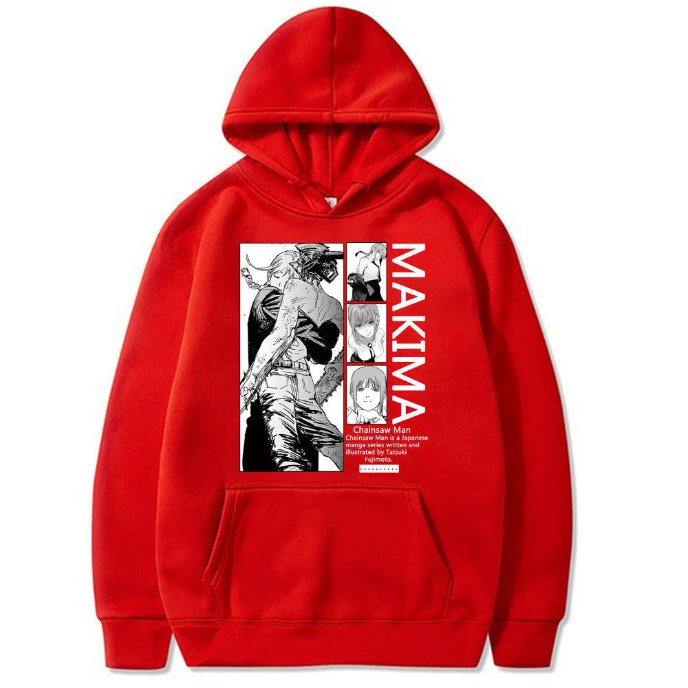 Chainsaw Man Printed Hoodie Sweatshirt