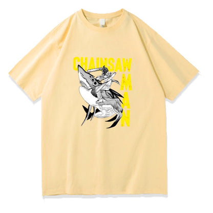 Chainsaw Man Printed Short Sleeve