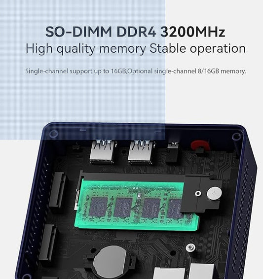 Mini PC B10Power- processeur Intel Core i9‑12900H -1To / 16Go RAM /(14 cœurs / 20 threads, jusqu’à 5,0 GHz), LPDDR5 et un SSD NVMe de 1 To. Ce Mini PC - 4K @ 60 Hz et intègre le Wi‑Fi 6, le Bluetooth 5.2, un port Type‑C, quatre ports USB