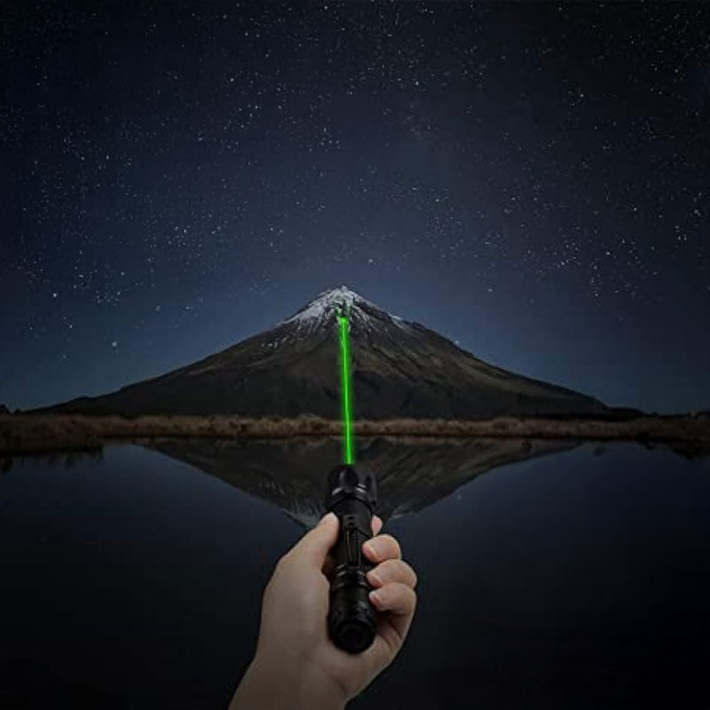 Mini 2-in-1 Portable Green Laser Pointer & LED Training Torch – Interactive Bright Light Pen Toy for Cats and Pets