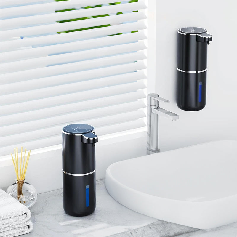 Touchless Sensor Soap Dispenser for Bathroom & Kitchen. Offers Foam and Liquid Modes.