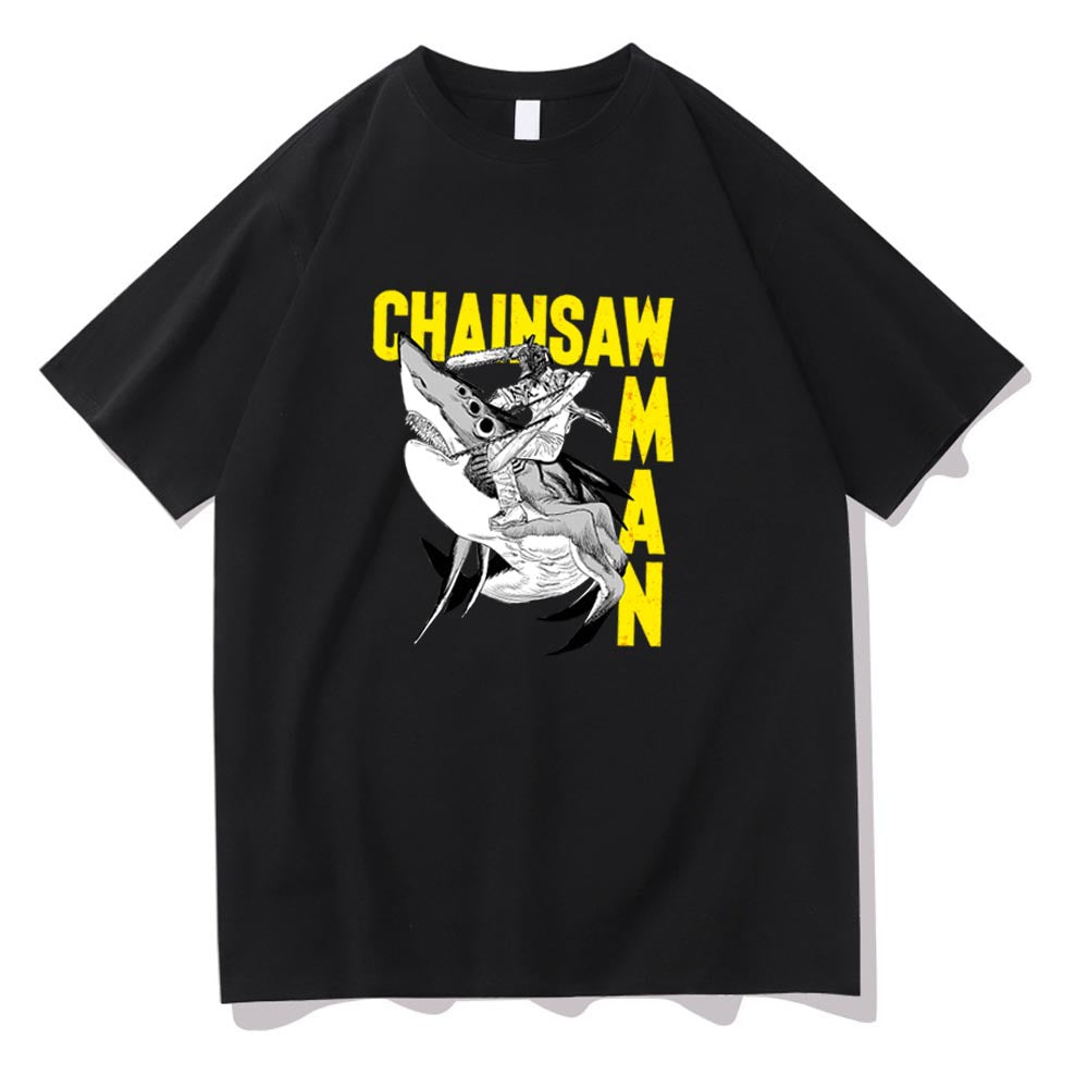 Chainsaw Man Printed Short Sleeve