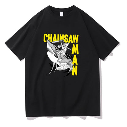 Chainsaw Man Printed Short Sleeve