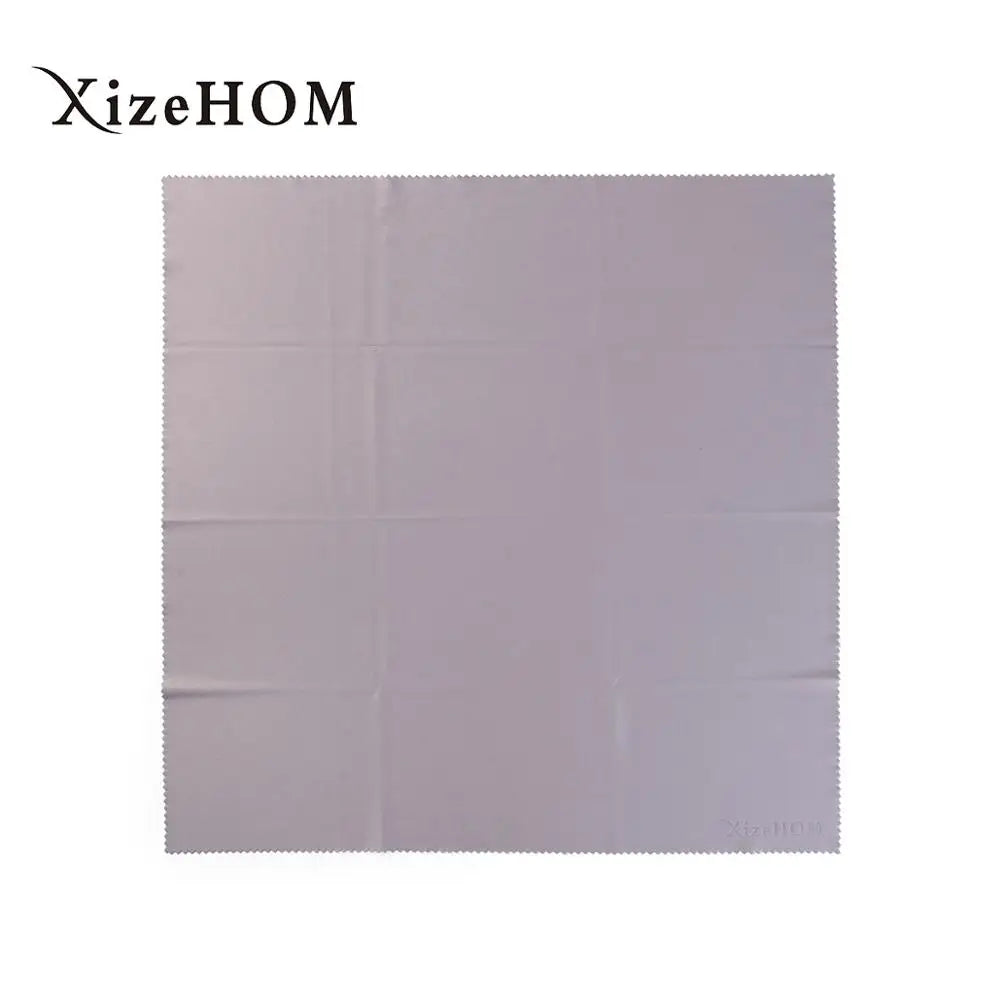 XizeHOM  (40*40cm/2pcs) Large Microfiber Cleaning Cloth for All Eyeglasses, Glasses, Camera Lenses ，screen(5 color)