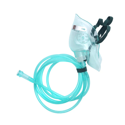 Masque médical à oxygène pour adulte, générateur d'oxygène domestique, sangle élastique réglable, emballage indépendant, norme européenne