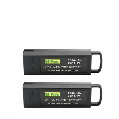 Batterie Lipo de vol pour importateur RC Yuneseats, mise à niveau GiFi 3S, Q500, Q500 +, Q500, 4K, Q500 + PRO, 11.1V, 7500mAh