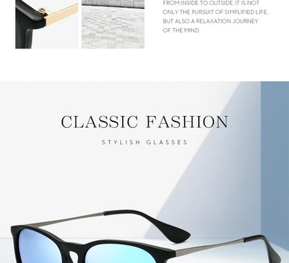 Psacss NEW Classic Round Polarized Sunglasses Men Women Vintage High Quality Brand Designer Male Fashion Retro Sun Glasses UV400