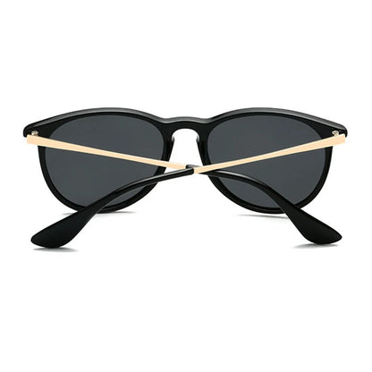 Psacss NEW Classic Round Polarized Sunglasses Men Women Vintage High Quality Brand Designer Male Fashion Retro Sun Glasses UV400