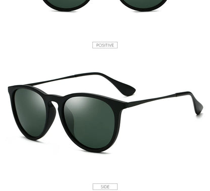 Psacss NEW Classic Round Polarized Sunglasses Men Women Vintage High Quality Brand Designer Male Fashion Retro Sun Glasses UV400