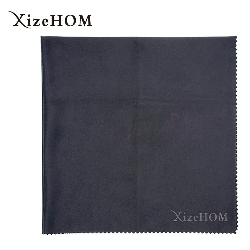 XizeHOM  (40*40cm/2pcs) Large Microfiber Cleaning Cloth for All Eyeglasses, Glasses, Camera Lenses ，screen(5 color)