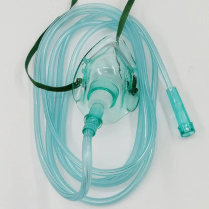 Masque médical à oxygène pour adulte, générateur d'oxygène domestique, sangle élastique réglable, emballage indépendant, norme européenne