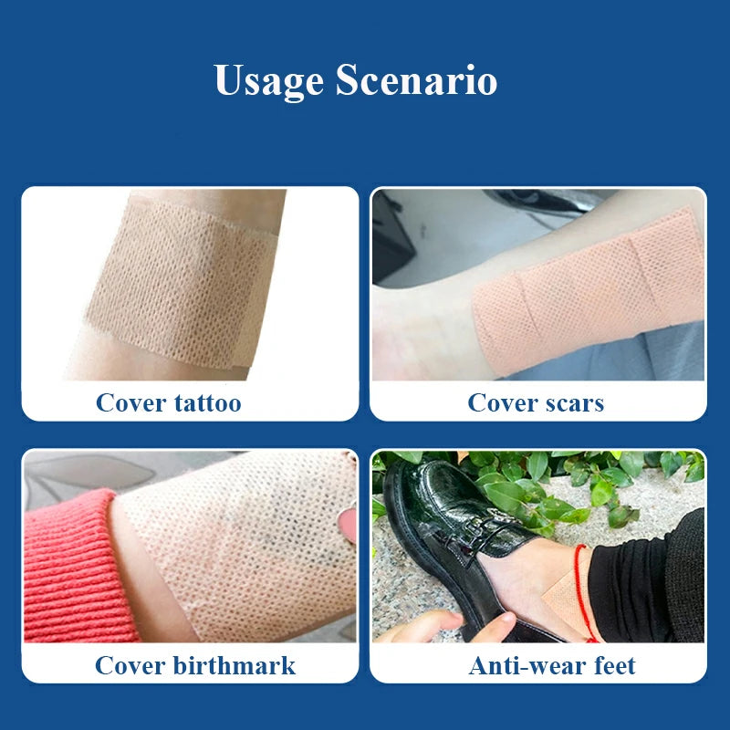 2 rouleaux de ruban médical Non tissé auto-adhésif, respirant, fixation du pansement, ruban de rétention, rouleau de pansement 5/10/15/20/25cm x 10m