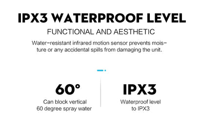 Automatic Touchless Intelligent induction Motion Sensor Kitchen Trash Can Wide Opening Sensor Eco-friendly Waste Garbage Bin