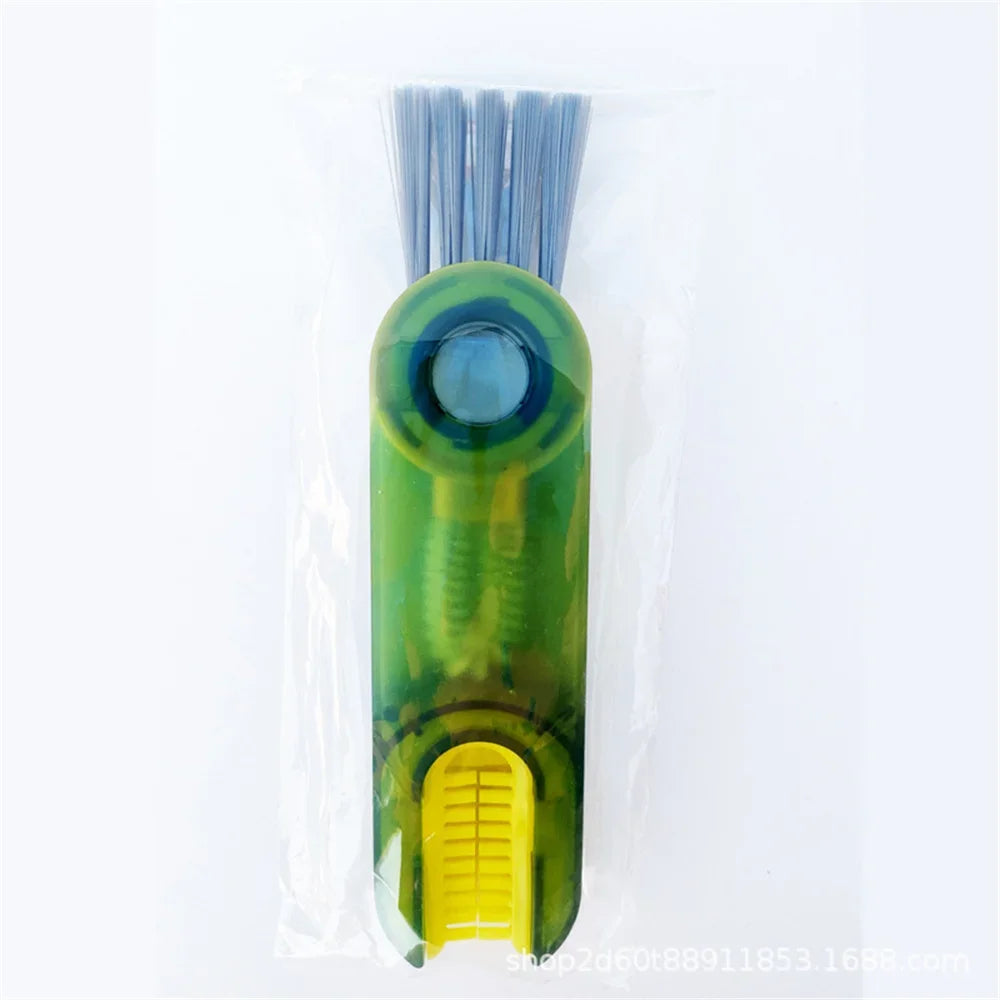 3 In 1 Multifunctional Cleaning Brush Tiny Bottle Cup Lid Detail Brush Straw Cleaner Tools Household Kitchen Cleaning Tool