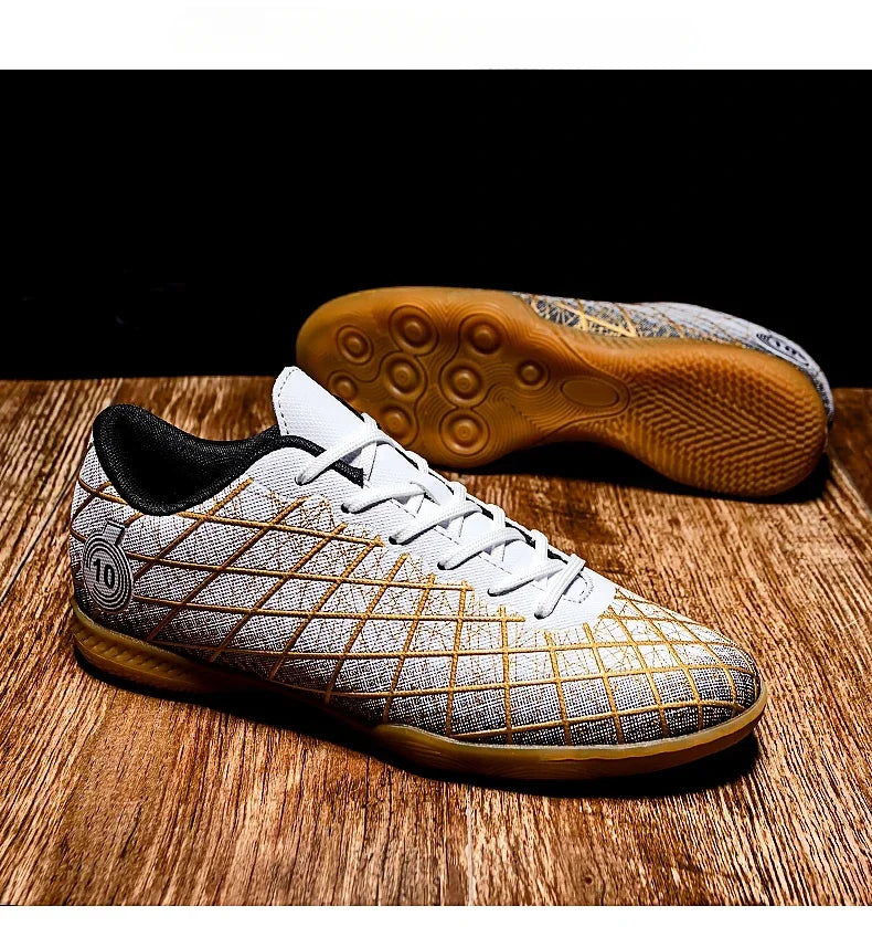 Football Boots Men Breathable Comfortable Indoor Long Spikes Outdoor Comfortable Soccer Shoes Ultralight Lightweight Top Quality