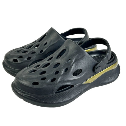 2024 Comfortable Men Pool Sandals Summer Outdoor Beach Shoes Men Slip on Garden Clogs Casual Water Shower Slippers Unisex