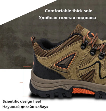 MIXIDELAI 2024 New Brand Spring Fashion Outdoors Sneakers Breathable Men's Shoes Mens Combat Desert Casual Shoes Plus Size 36-47