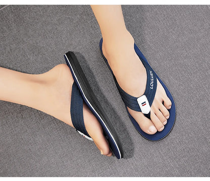 Hot Fashion Blue Massage Slippers Men Flip Flops Big Size 46 Casual Slides Men Non Slip Beach Indoor Slippers Men сланцы мужские