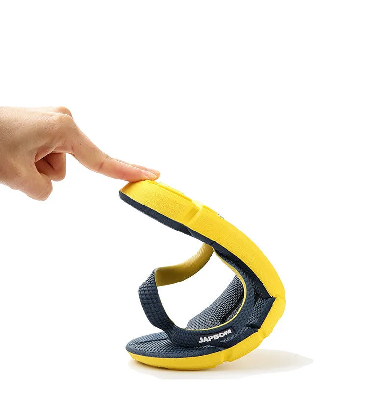 Fashion Blue Massage Slippers Men Flip Flops Sale Big Size 48 Casual Slides Men Non Slip Beach Slippers For Men chanclas hombre