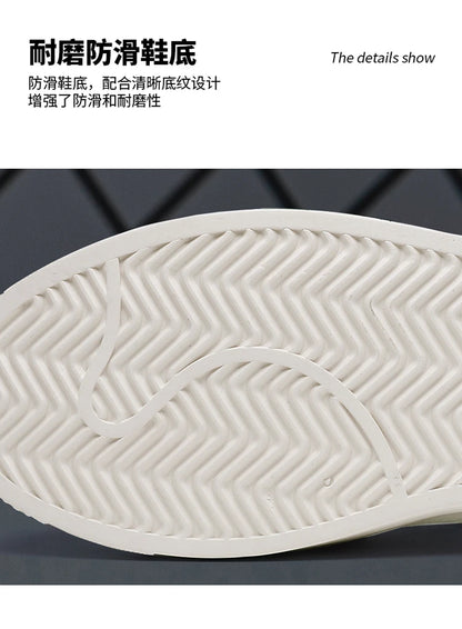 2023 Men's New Lace Up Hollow Breathable Outdoor Comfortable Flat Bottom Half Trailer Men's Shoes