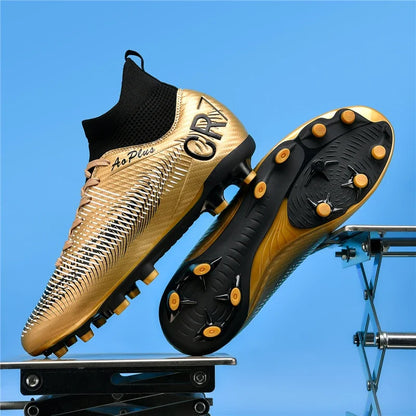 Men's Soccer Shoes Anti-slip TF/FG Football Boots Low-Top Non-Slip Sports Soccer Sneakers Breathable Outdoor Grass Soccer Boots